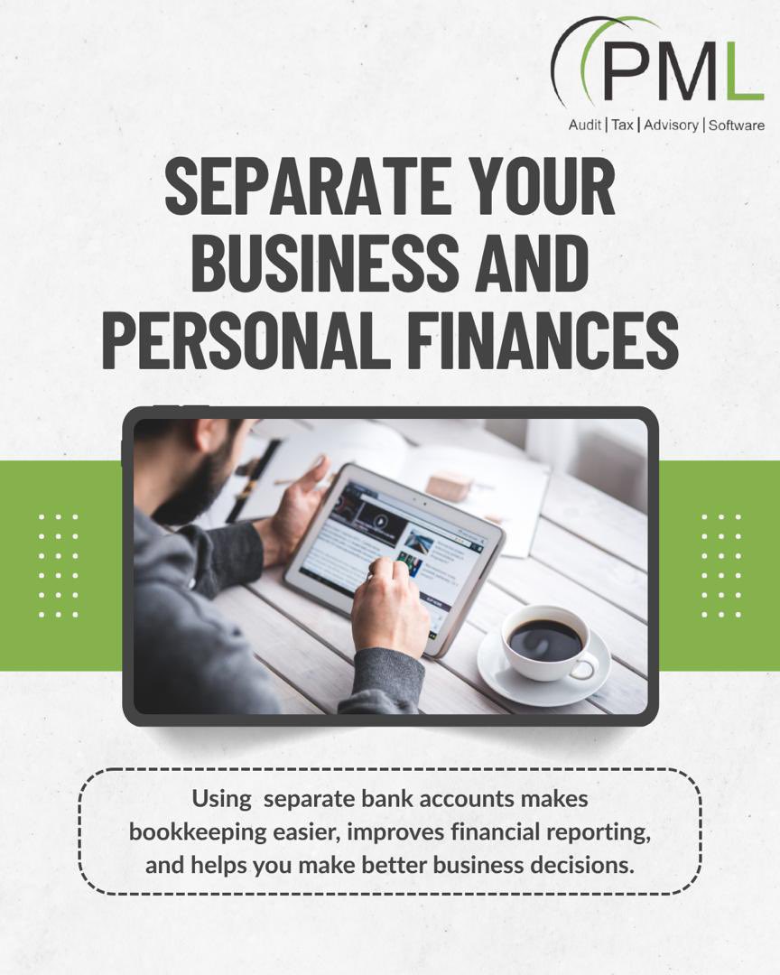 pmlprofessional's tweet photo. Keep your business and personal finances separate—it’s a simple step that leads to clearer records, better cash flow management, and smarter business decisions. Stay organized and set your business up for success.

#BusinessFinance #SmallBusinessTips #FinancialManagement https://t.co/vRPYfe6zo4