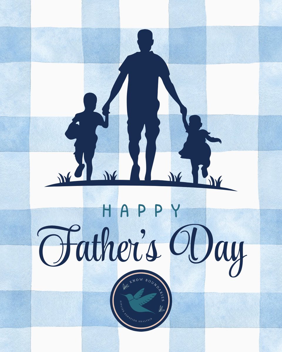 Know_Boundaries's tweet photo. Happy Father’s Day! Thank you to all the dads who fill every day with love, patience, and strength.
#knowboundariesaba https://t.co/ugUxJIKnfe