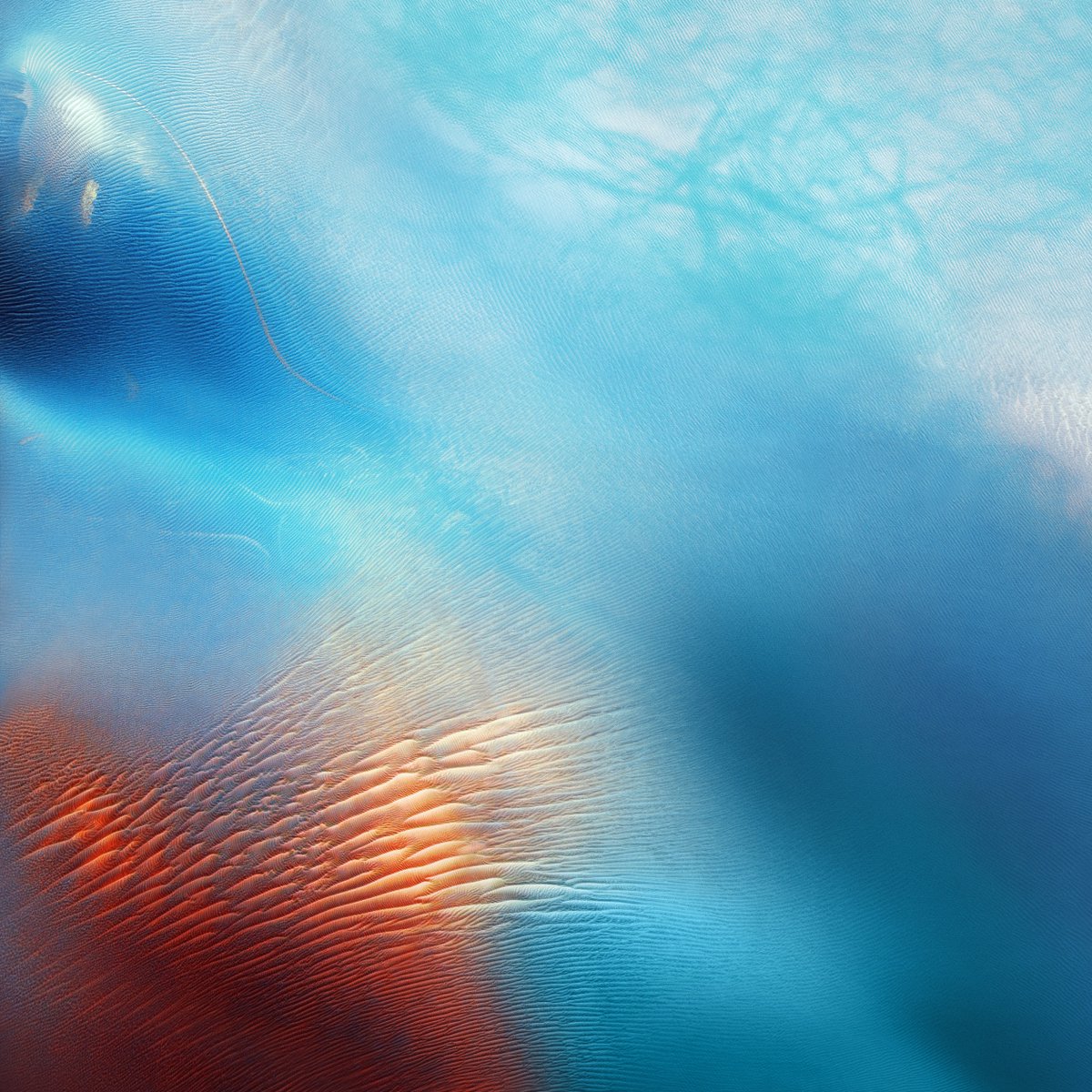 BasicAppleGuy's tweet photo. TIL: This iOS 9 wallpaper is a colourized image of the surface of Mars. 🔭 https://t.co/Hckp6Z0Q2t