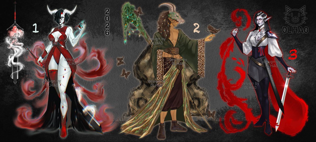 0LHA_0's tweet photo. 🕸️ ADOPT AUCTION sketch 🕸️

SB: 50$
MIN: 5$ 
AB: 110$ (commercial use + any changes in design)  
Payment: Payoneer/Mono

#adoptables #auction #sketch #dnd #dndcharacter #characterdesign #demoness #vampire #druid https://t.co/JpfNPWEBXP