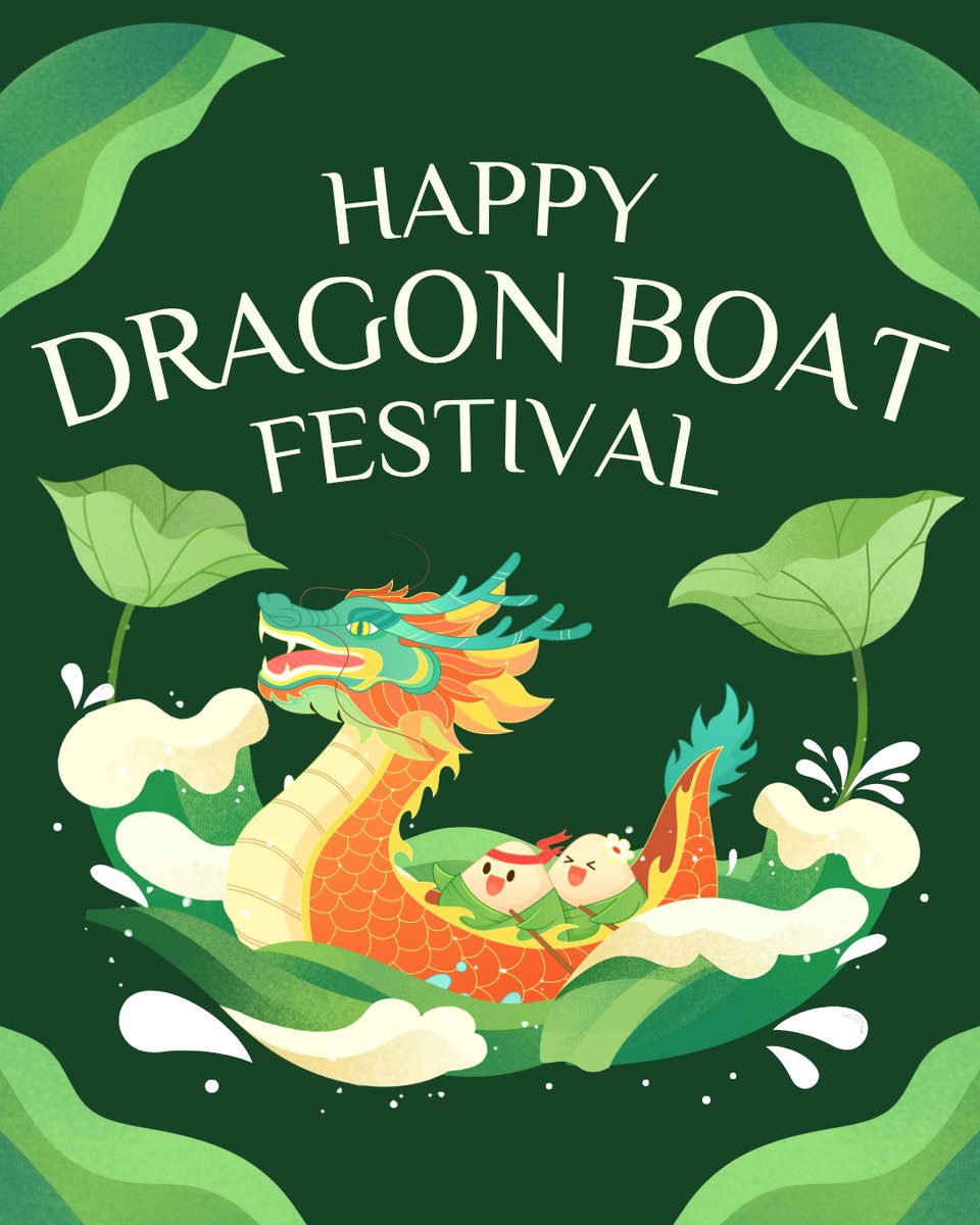 JavierERA's tweet photo. 🐲 Happy Dragon Boat Festival! 🚣‍♂️

Celebrated on the 5th day of the 5th month in the Chinese lunar calendar, this vibrant festival honors tradition, culture, and community spirit.

Wishing you a joyful and meaningful celebration! 🎉

#DragonBoatFestival https://t.co/CBbzAX5jcH