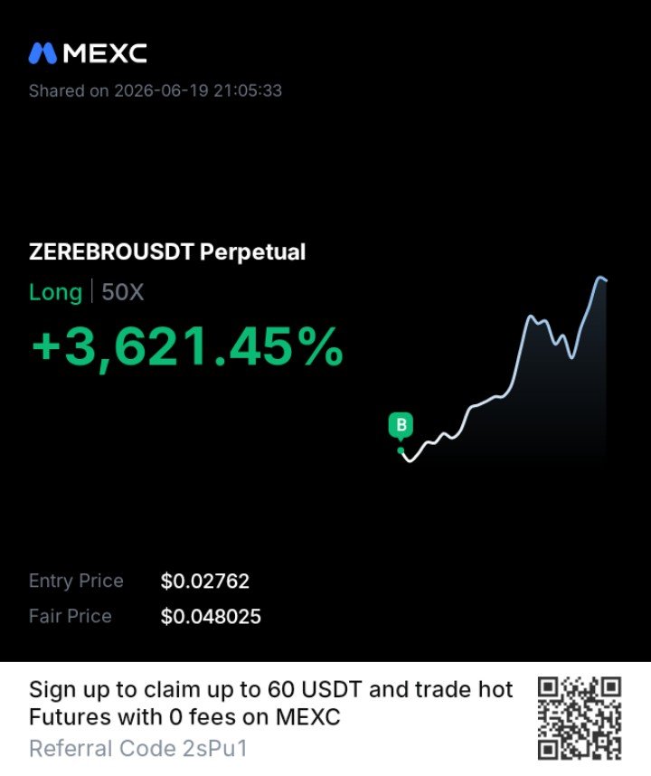Verllya4's tweet photo. Kemarin sempat masuk $ZEREBRO dan ternyata hit TP1, running-nya udah 78% dari titik aku masuk.

Kalau kemarin cuma mantau doang, mungkin sekarang aku juga ikut bilang "andai aku masuk" wkwkw🤣🤣🤣

Sekarang malah masuk top gainer no. 5 juga 👀 https://t.co/NBo5XYuAfQ