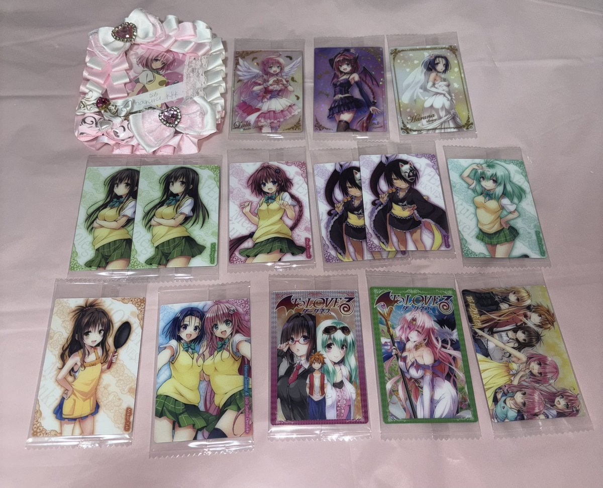 naruru_kkk's tweet photo. 【交換】ToLOVEるダークネス とらぶる ウエハース

譲:画像1
求:画像2 モモorご希望額＋送料(表紙.集合のみ)

交換優先になります。
お気軽にお声掛けください🎶 https://t.co/pjjaRRbz7G