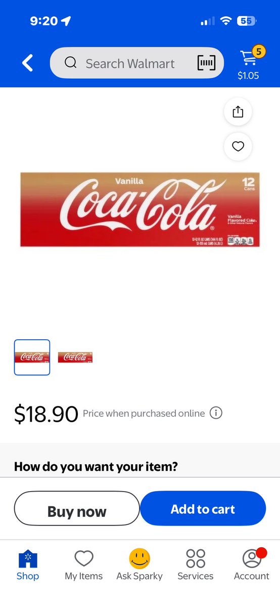 cellkell's tweet photo. Highway Robbery #walmart #cocacola https://t.co/akz7pOkAEF