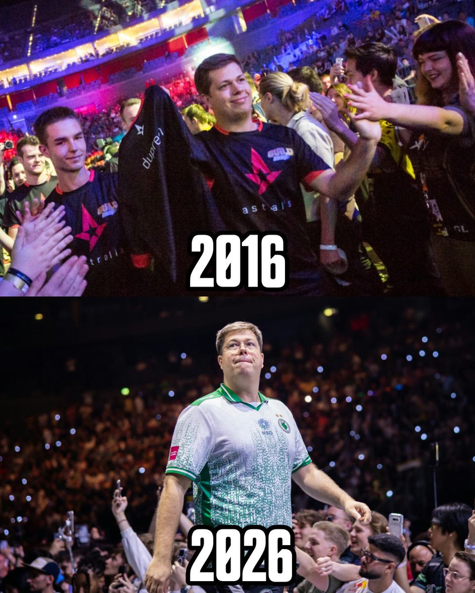 AstralisCS's tweet photo. Once part of the family, always part of the family. ❤️

Time flies, from Cologne 2016 to Cologne 2026. 

Go smash it today, Finn. 👊 https://t.co/sB0V6FTWqU