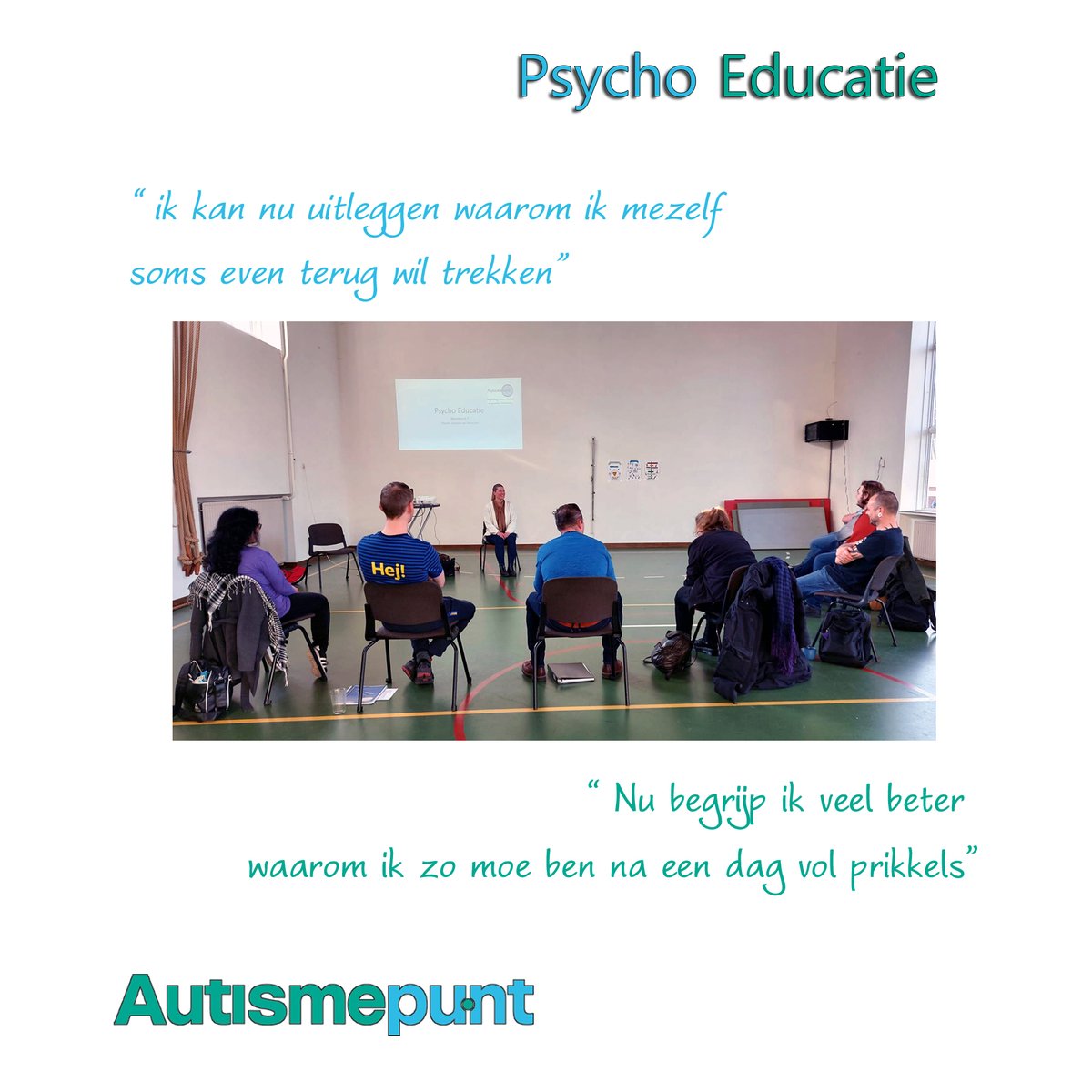 autismepunt's tweet photo. Groep voor mensen met autisme die beter zicht willen krijgen op wat autisme betekent voor hun functioneren.
Aanvang op 27 oktober 2026, 8 bijeenkomsten
Aanmelden vóór 27 augustus 2026 via het blauwe aanmeldveld op https://t.co/iYzwbrKwij
Trainer: Astrid Voogd https://t.co/FKZSGK7yTx