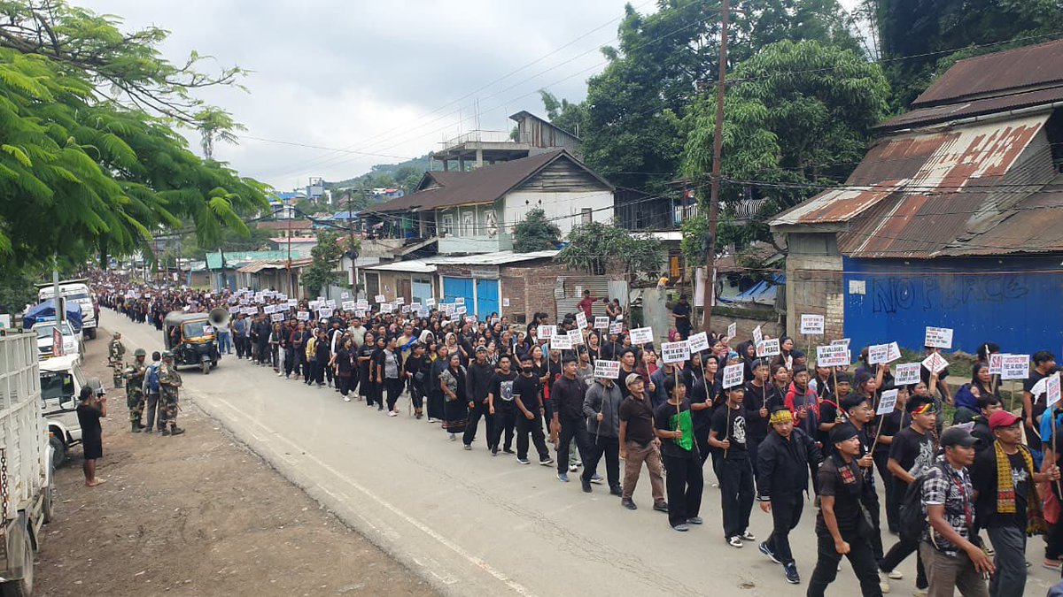 Beck_Eimi's tweet photo. #Manipur
A statewide "Rally for Justice” was held today,19 June 2026,across various Kuki-Zo inhabited villages and towns under the leadership of Kuki Inpi.
The demonstrations were organized to protest the killing of 14 Kuki-Zo individuals by NSCN-IM and its proxy outfit ZUF-K, and to demand justice for the victims and their families.

Protesters expressed deep concern over the continued attacks on Kuki-Zo villages and strongly condemned the burning of villages by Manipuri Naga assailants. The rallies echoed a united call for peace, security,and accountability.

The gathering further urged the Government and security agencies to take immediate and decisive steps to protect Kuki-Zo villages and civilians from further violence. Participants stressed that the safety and dignity of innocent civilians must be ensured and that those responsible for the killings and destruction must be brought to justice.

The rally concluded with a reaffirmation of the Kuki-Zo community’s demand for justice,security, and the protection of their ancestral villages.
#ManipurViolence

@PMOIndia @HMOIndia @MIB_India
@PIBHomeAffairs @MinorityPIB @aajtak
@ZeeNews
@indiatvnews @DDNewslive
@News24
@Resonant_News
@CNNnews18
@ndtvindia
@NewsNation @RepublicBhart
@ANI
@ABPNews
@News18India @TOlIndiaNews
@PTI_News @airnewsalert
@BBCIndia @TimesNow @NIA_India @adgpi