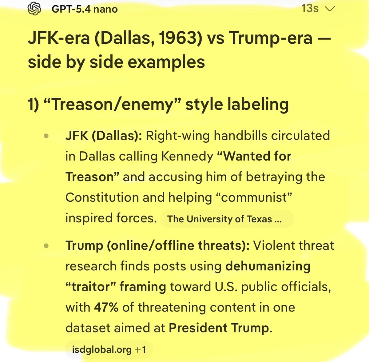 SilverdaggerZZZ's tweet photo. @GenFlynn @realDonaldTrump Currently  America 🇺🇸 is captured by a belligerent enemy. The same enemy that killed JFK. 
Army Veteran https://t.co/CMuXq6jt2S
