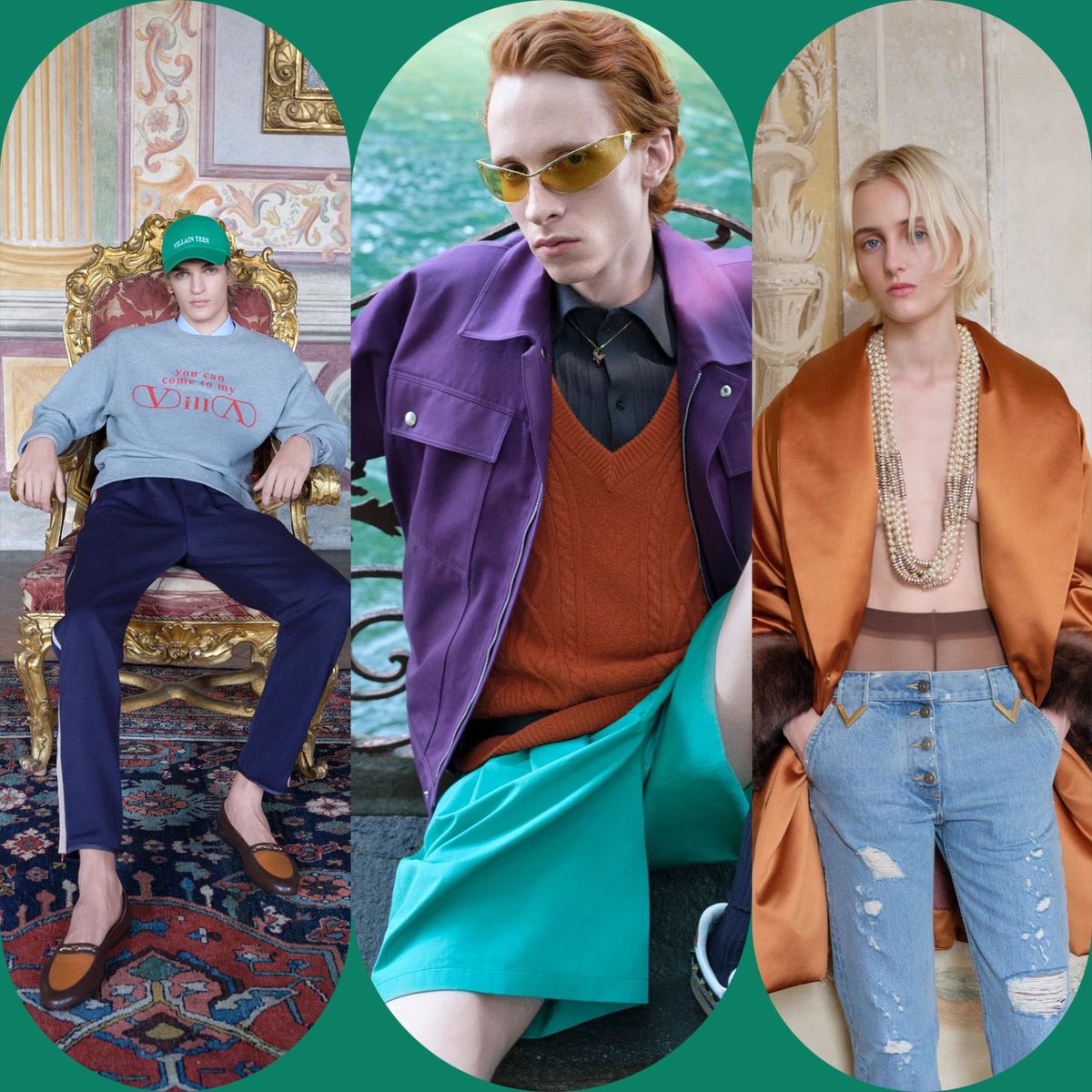 runwaymagazine's tweet photo. Valentino Cruise 2027 Resort “The Hostage Situation at the House of Valentino”. Story by Eleonora de Gray, Editor-in-Chief of RUNWAY MAGAZINE: https://t.co/eODgpyn5Ng
#RunwayMagazine #EleonoradeGray #valentino @runwaymagazine https://t.co/JA47LM5jqu