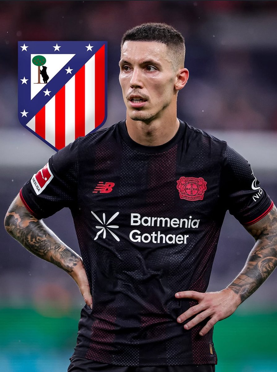 TheAMCYard's tweet photo. 🚨 BREAKING: Atlético Madrid have reached an agreement with Alejandro Grimaldo on personal terms.

Talks with Bayer Leverkusen are ongoing as Atlético push to complete the deal soon.

✅ Grimaldo is keen on the move. https://t.co/gQO0xyvLhB