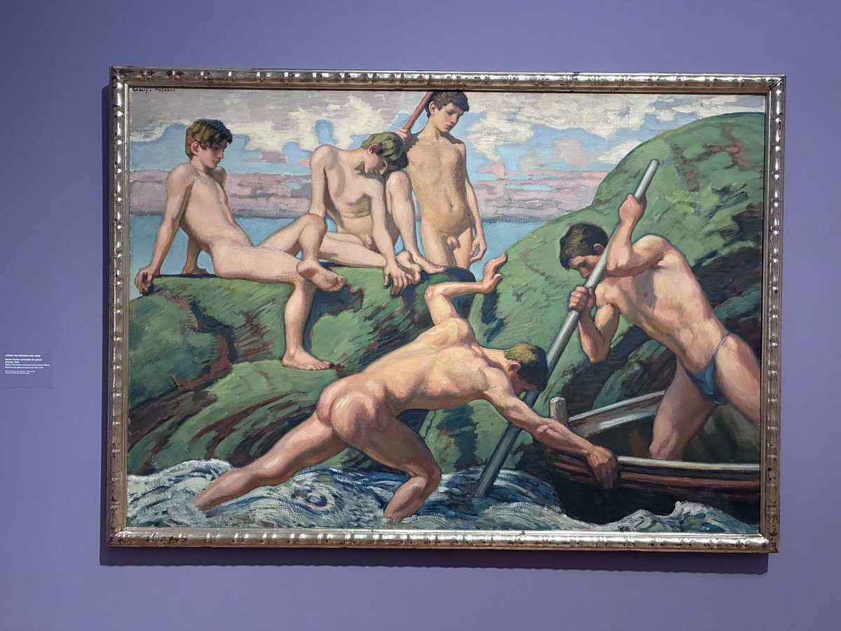 Wdrito's tweet photo. Garçons vus a l’exposition:

 The First Homosexuals. La naissance de nouvelles identités 1869–1939 au kunstmuseum de Bâle https://t.co/1OUPMBD7Fu