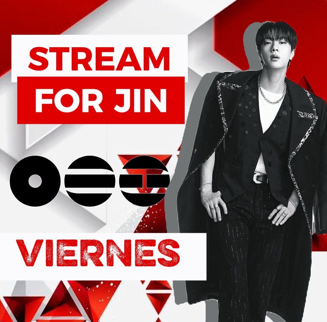 min_yoongi44's tweet photo. 🅿🅻🅰🆈🅻🅸🆂🆃 🅳🅴 🆈🅾🆄🆃🆄🅱🅴
🆅🅸🅴🆁🅽🅴🆂 🅳🅴
#STREAMFOR_JIN
☑️COME OVER + JIN
☑️COME OVER + VOCAL LINE
☑️COME OVER + OT7
☑️SWIM + JIN
🖇https://t.co/IWQnTuXbSs
🖇https://t.co/KK3q27Swva
🖇https://t.co/6i1eWgNPbY
🖇https://t.co/YPuFGcHmeC https://t.co/YADLXKfO2G