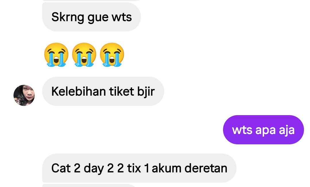 alanajla_'s tweet photo. ada yg masi cariii??? #wts tiket konser bts jakarta #BTS_ARİRANG #army #wts https://t.co/QxKKKRRnYn