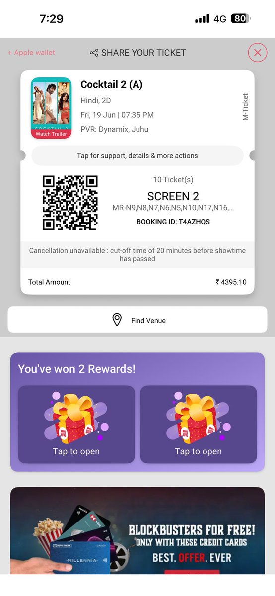 hardiknow's tweet photo. @PicturesPVR pathetic how 7.55 movie doesn’t start till 8pm. Will file a case in consumer court! Need a refund https://t.co/wFYwJc1Ys0