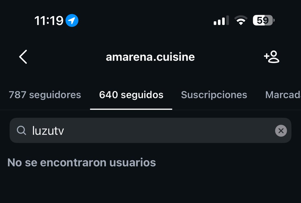 GasparNLopez's tweet photo. Amarenas dejó de seguir a LuzuTV https://t.co/4yUvT2JD9E