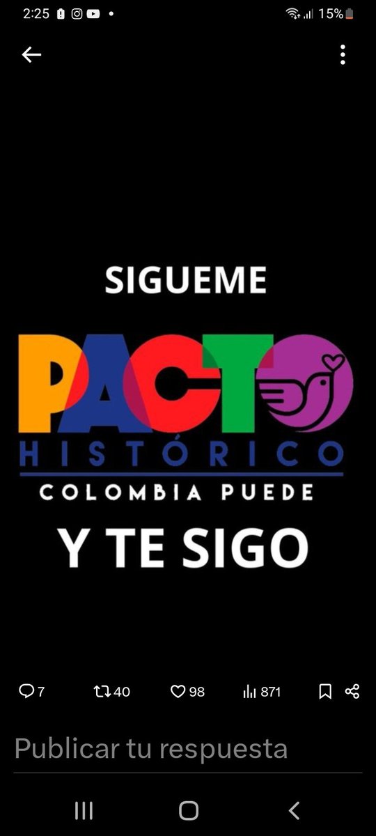 kikearcinieg's tweet photo. SÍGUEME Y TE SIGO DE INMEDIATO 
#CepedaPresidente https://t.co/0bVTLsprCS