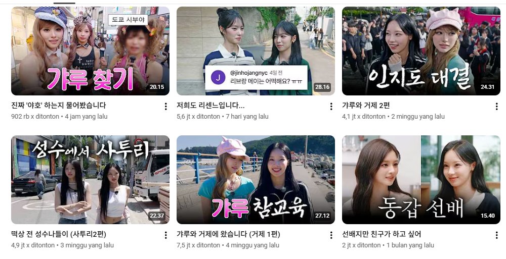 Dhesunflower's tweet photo. Bayangin, viral krn belajar nyetir, trus buat channel pribadi tapi brandingan beda, eh ternyata makin meledak
Channel pribadinya sekalian buat ngenalin grup > lagunya naik chart > tampil special stage > langsung rilis remake lagu terkenal

tapi konten youtubeny tetep jalan GOKILL https://t.co/0cP1OcYx8g