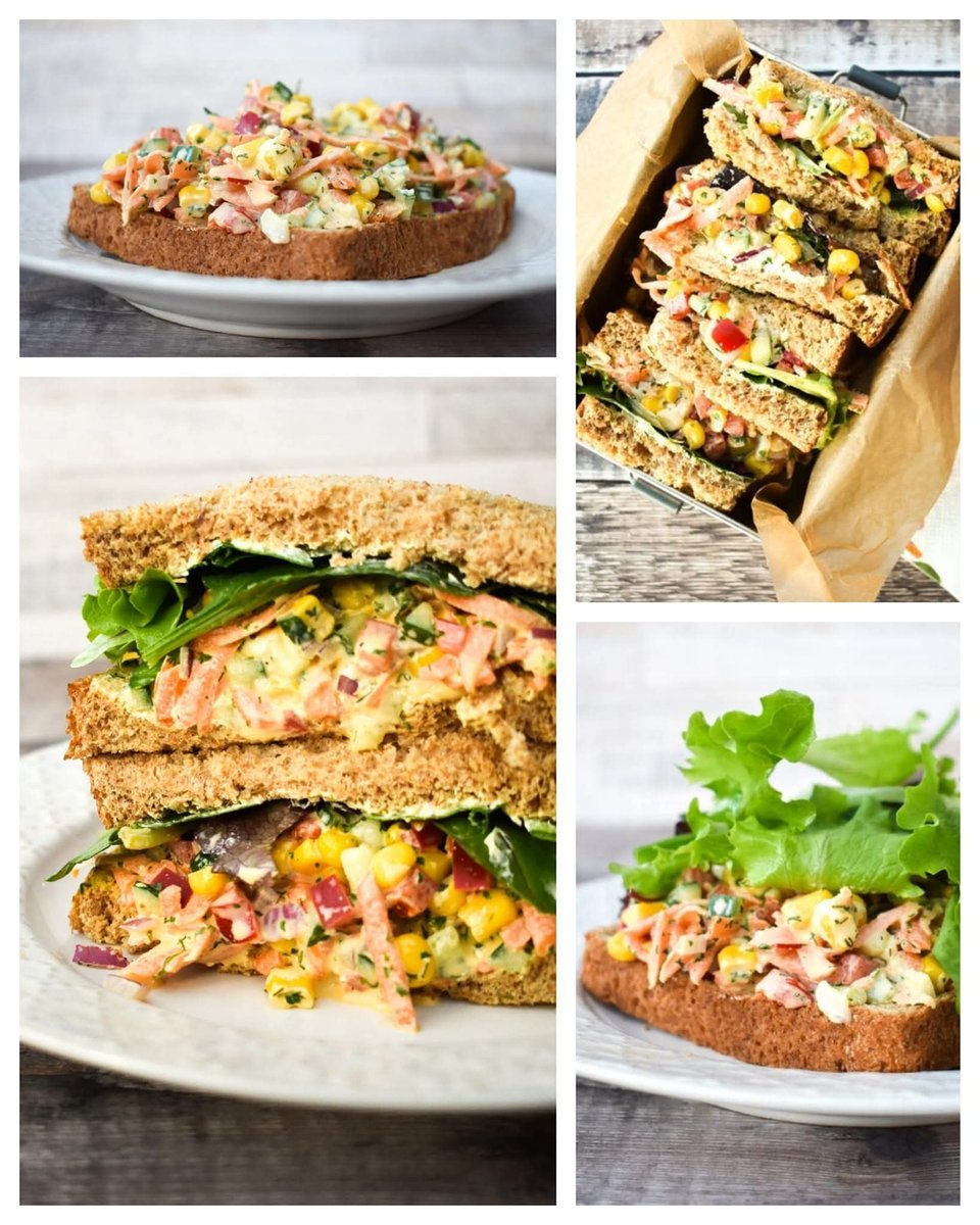 vegan_lunch_box's tweet photo. Next from the lunchbox today the most delicious Vegetable salad sandwich which arevfull of fresh veggies. Just yum!
https://t.co/H6ESHArkvN
Good as a baked potato or wrap filling too.
#plantbased #dairyfree #vegan #vegetarian https://t.co/E42ofGnRvF