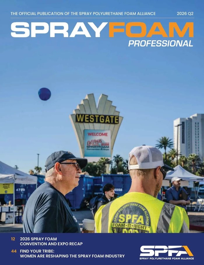 TheSPFA's tweet photo. In this issue of SprayFoam Pro, we look at how SPFA PCP continues to serve as the benchmark for jobsite safety and quality control. Plus, get the details on how the NextGen Workgroup is building a stronger future for the trade.

Read the full issue here: https://t.co/yf51qHKnHw https://t.co/PIBoa9Ytql