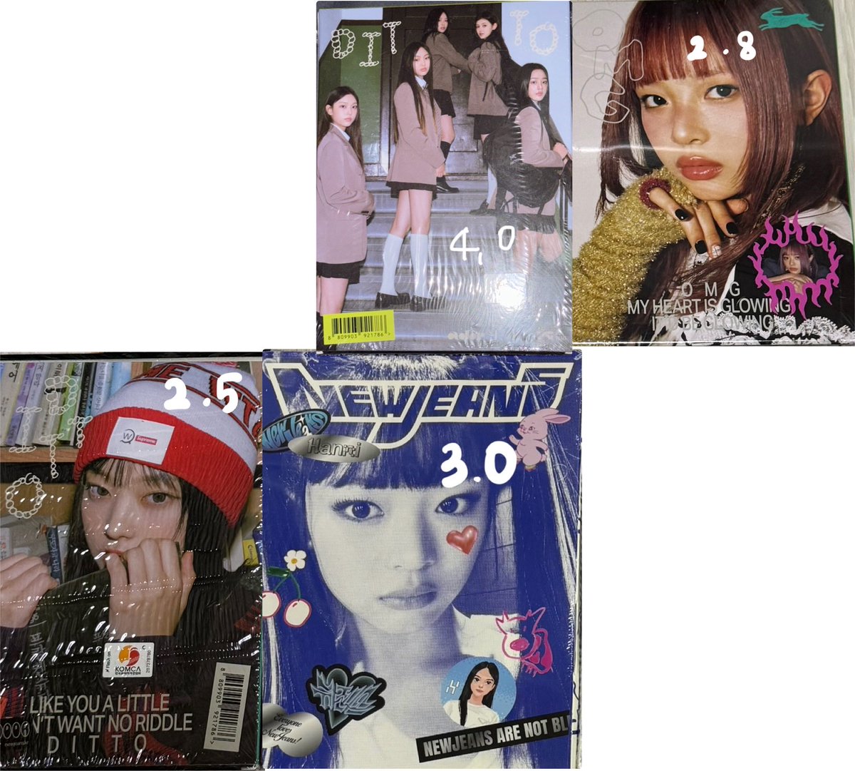 gutnow320's tweet photo. 뉴진스 포카 미공포 양도 판매 개봉 앨범

newjeans get up ditto omg weverse bluebook bag 공방 디마뮤 블루북 해린 하니 다니엘 민지 혜인 yearbook 슈퍼샤이 harin hanni danielle minji hyein poca pobs photocard pcs 시즌그리팅 미공포 이어북 sell 라인프렌즈 https://t.co/vt5H0uNMpq