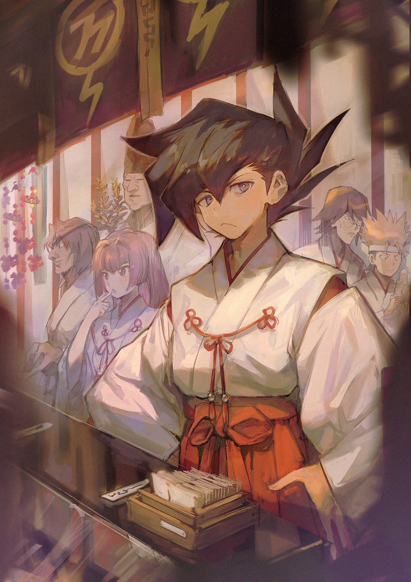nikumaman's tweet photo. 巫女⚡描きすぎだろ https://t.co/CIwkbwUF8g