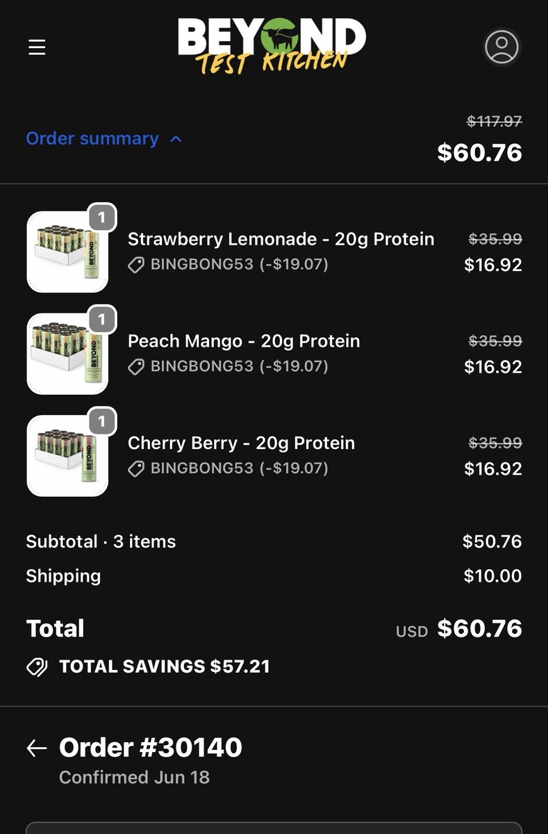 RegardedApe's tweet photo. $BYND finally trying the drink! https://t.co/fsEFKgjVij