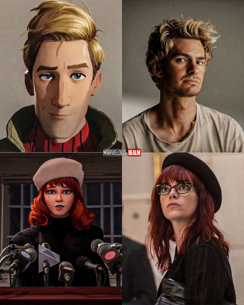 PeopleOfTheInt's tweet photo. One of the best live-action castings in recent memory. 🕷️❤️ https://t.co/DMYj23noiN