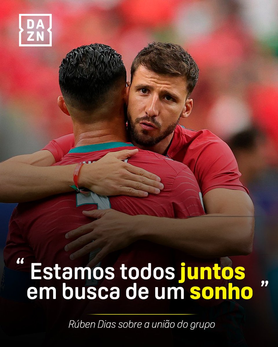 DAZNPortugal's tweet photo. Rúben Dias sobre os temas quentes na seleção.

#DAZNFIFAWC https://t.co/M9K4FH6SSA