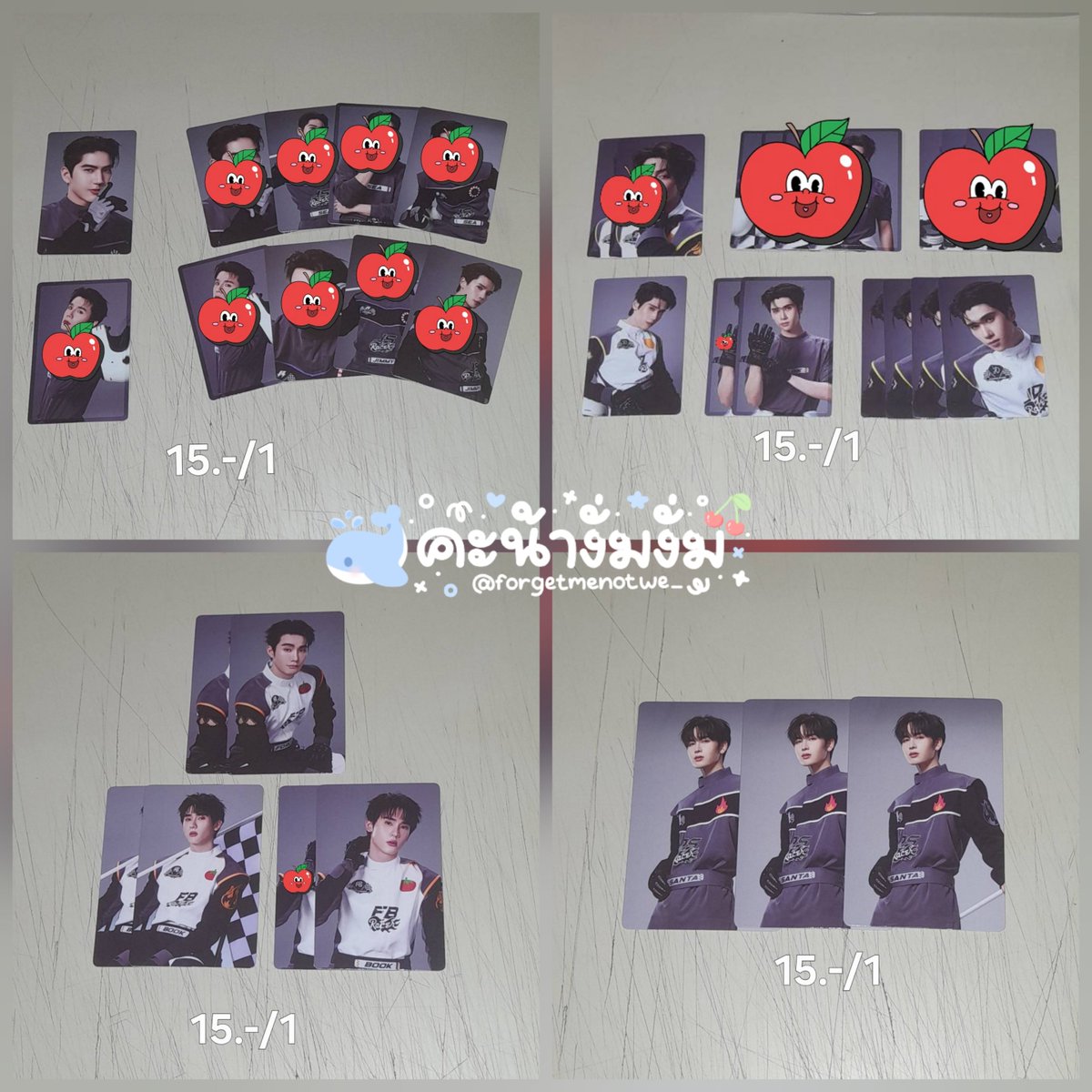 forgetmenotwe_'s tweet photo. 📮พร้อมส่ง 

วิลเลี่ยมนาโกย่า ซีจุงดัง ฮงท้องฟ้า นัท ตุ้ย เลโก้ ซี ดัง ฟอสบุ๊ค แซนต้า เอิร์ธมิค บุ๋นเปรม จอสกวิน เฟิร์สข้าวตัง

🛵 : ค่าเดินทาง 40.-

สนใจติดต่อ DM&amp; MEN

#ตลาดนัดlykn #ตลาดนัดgmmtv
#LYKNDuskAndDawnxTokyo
#LOLFANFEST2026 https://t.co/qsP7Gvj3ZA