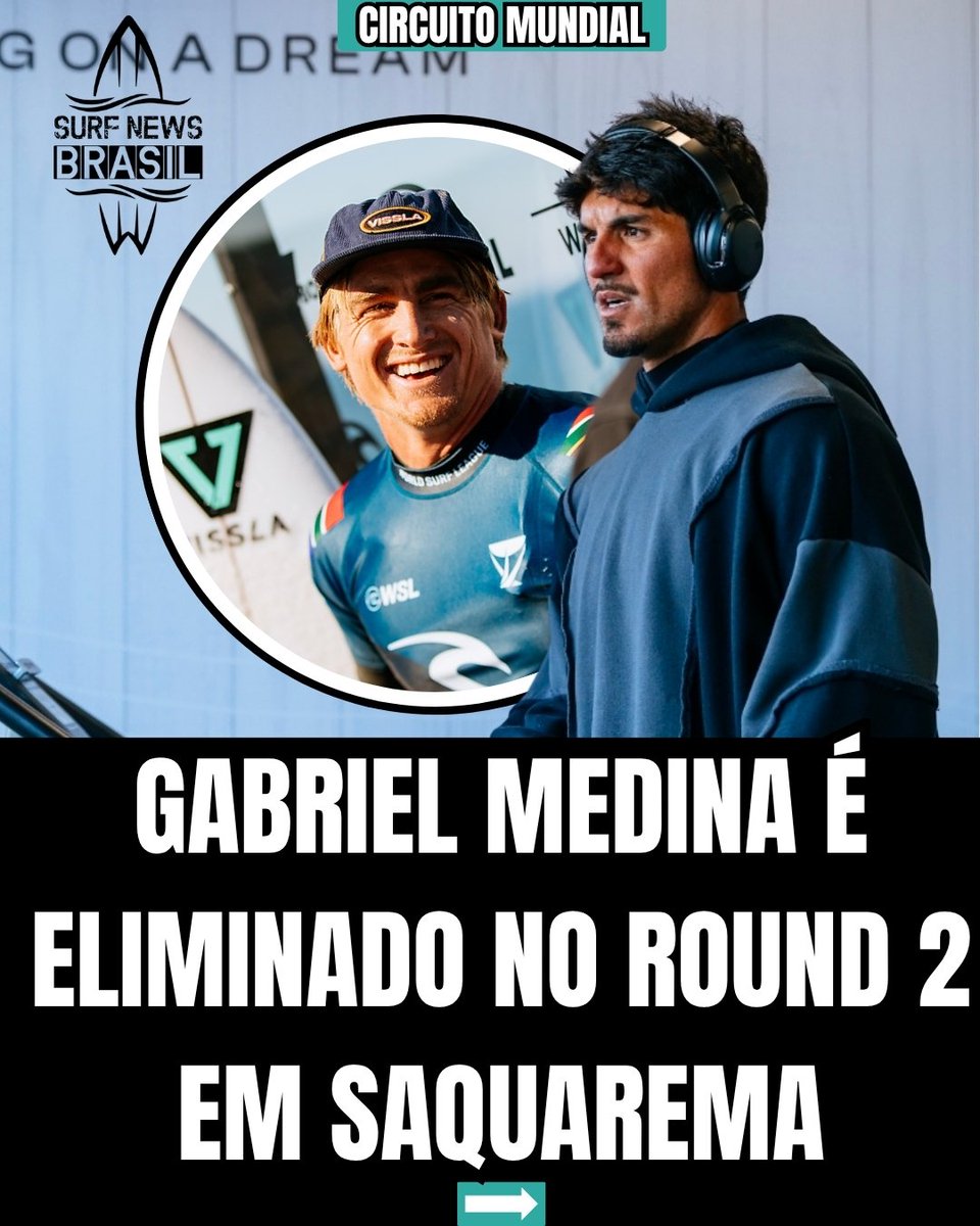 SurfNewsBrasil's tweet photo. MATTHEW MCGILLIVRAY SURPREENDEU GABRIEL MEDINA NO ROUND 2 EM SAQUAREMA!!! MEDINA FORA DO EVENTO, VAI SER O DESCARTE DELE https://t.co/zIwvRUSSJW