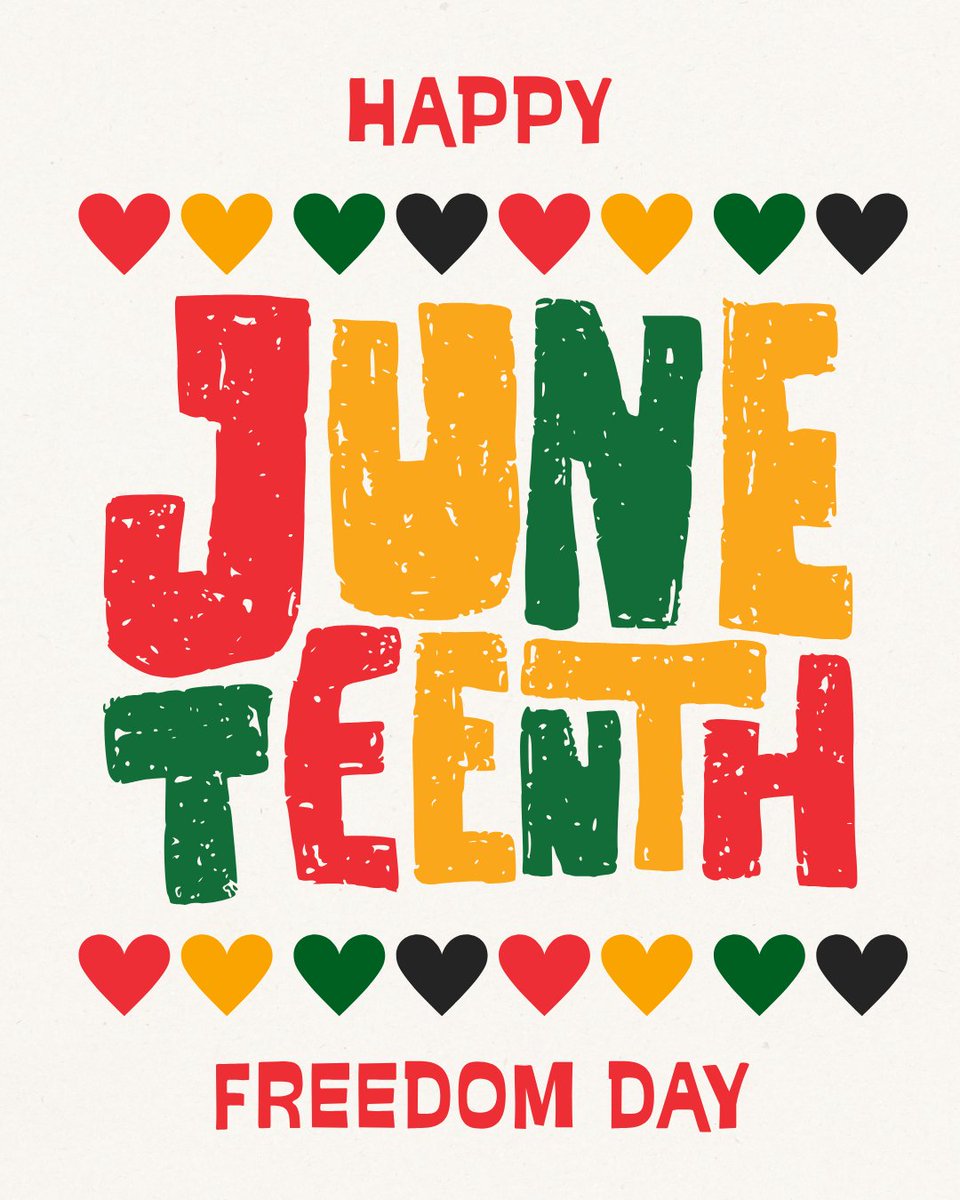 BoStrongFdn's tweet photo. Happy Juneteenth from BoStrong! https://t.co/48sdFFyeCr