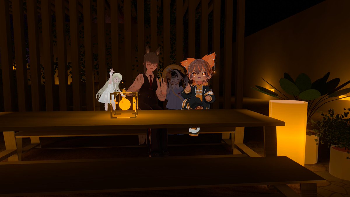 wolf_333_jp's tweet photo. いつも幼稚園組でお邪魔してます:D
ワールド巡りかと思ったら
誕生日インスタンスになってた...?
スネリさん誕生日おめでとうございます！
#ふらっとFlux https://t.co/crGmM7AgIe