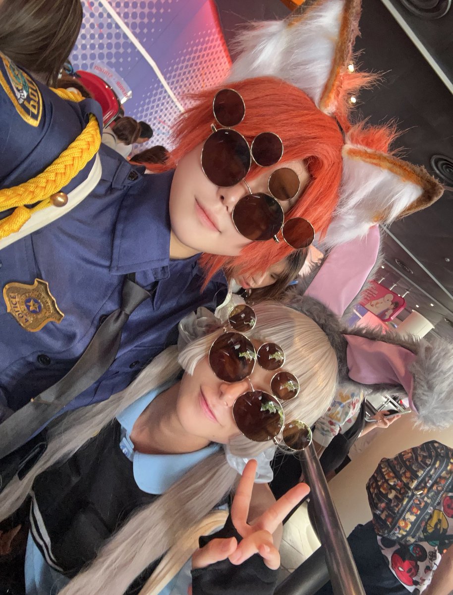 cs_mm0_'s tweet photo. ズートピア 擬人化 ／　Cosplay

ずるい🐰
間抜けな🦊
 #Dハロ https://t.co/vZ0I8nFFuR