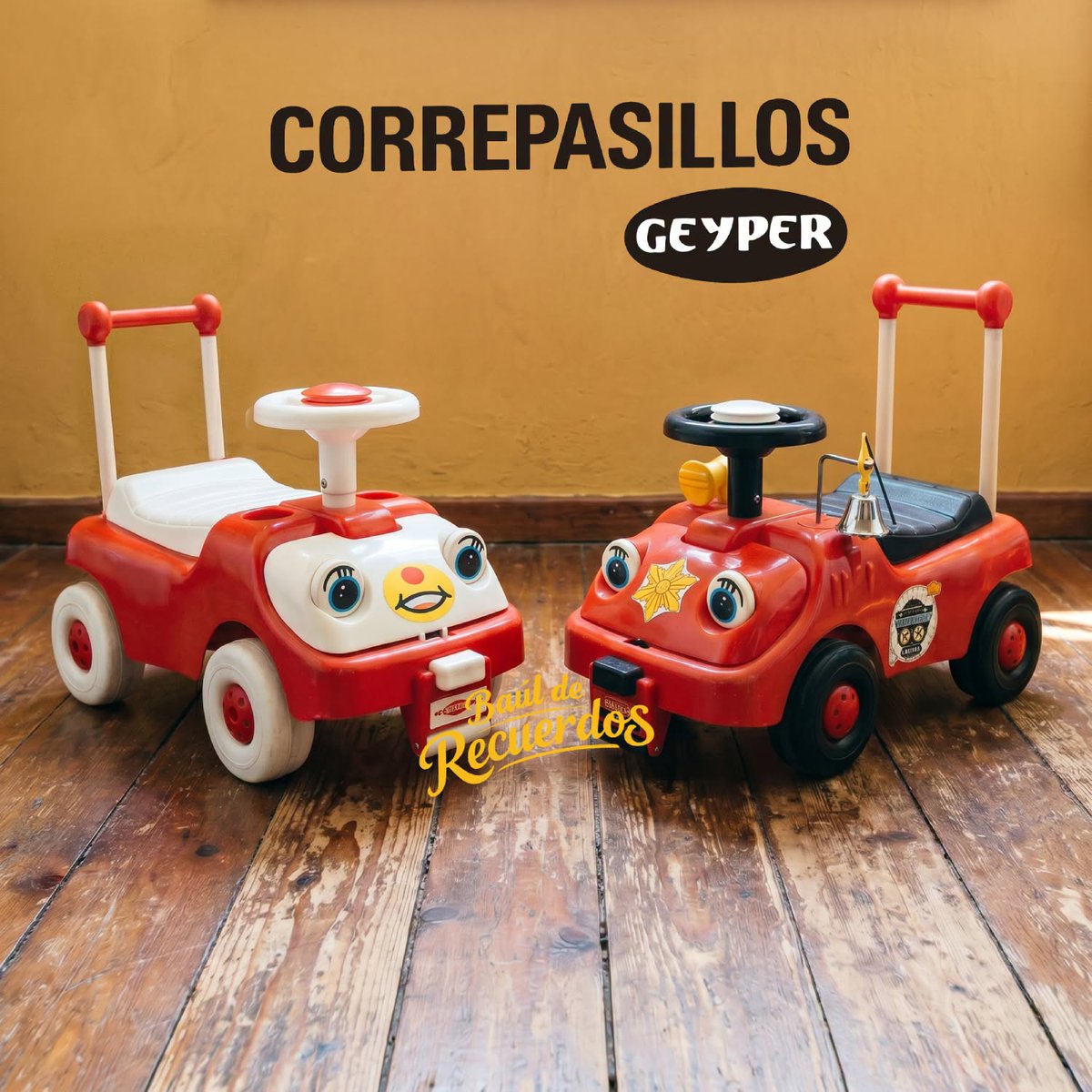 enric_marc's tweet photo. Correpasillos de Geyper de primeros de los años 80... foto Baúl de los Recuerdos Archivo Analógico #geyper #juguetes https://t.co/8PWhvuzpdv