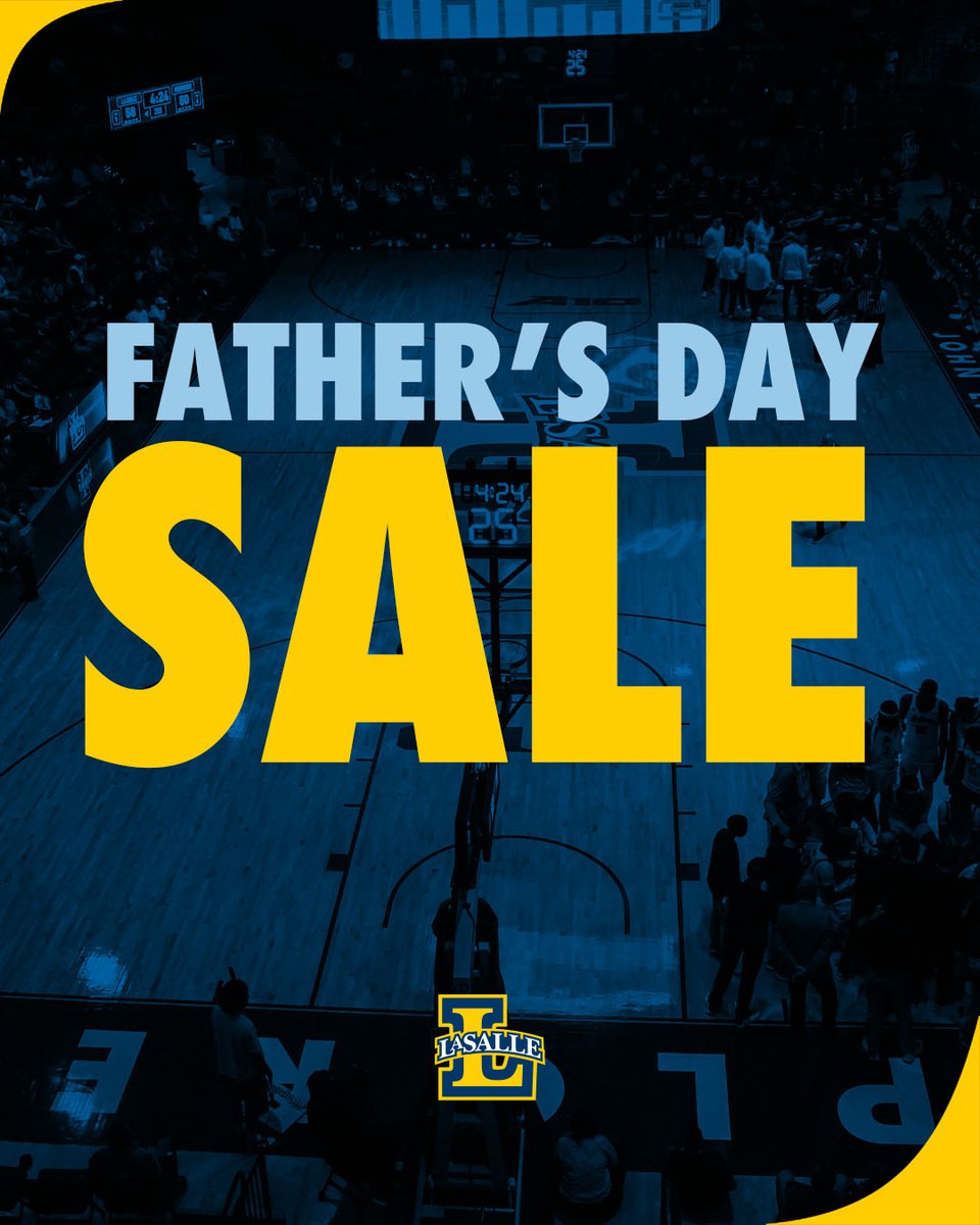 LaSalle_MBB's tweet photo. Still searching for the perfect Father's Day gift? Give Dad something he'll look forward to all season long with a La Salle Basketball Gift Certificate!

🎁: https://t.co/6d0DwkutHX https://t.co/CeFHFqLreJ