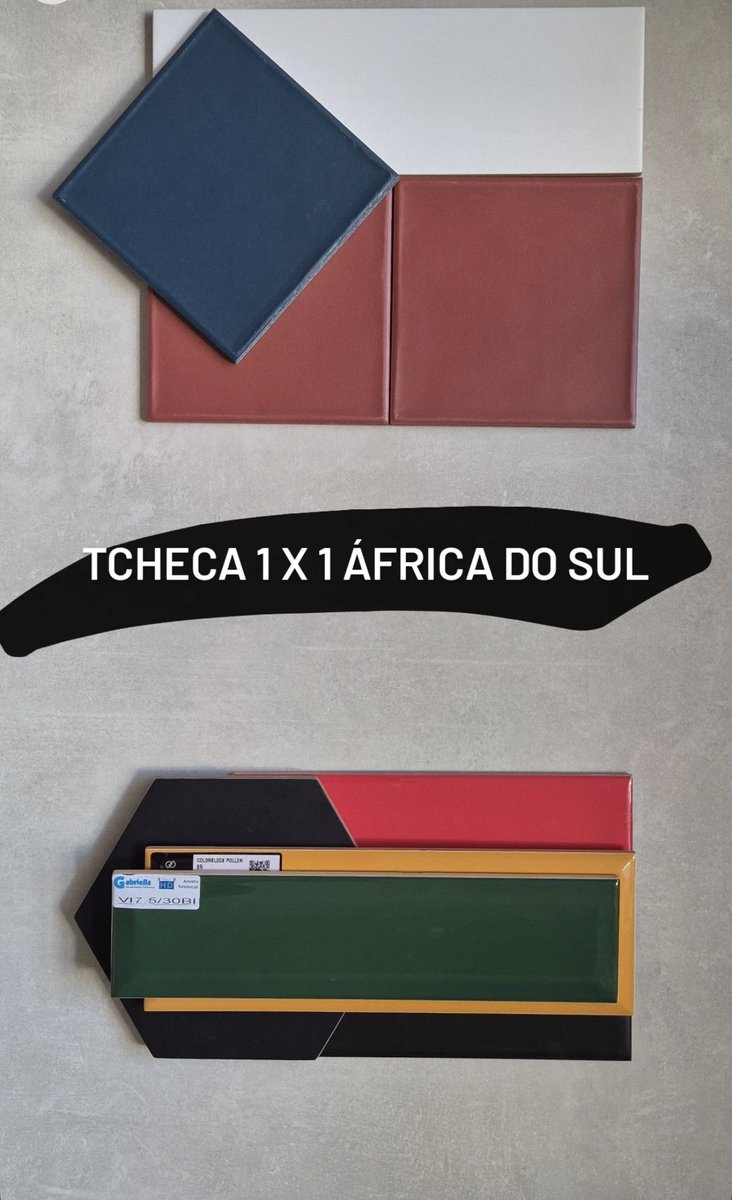 deiola's tweet photo. E essa loja de revestimentos em SP que faz o placar da Copa com produtos 🤏🏻 https://t.co/rvzaIizcgi