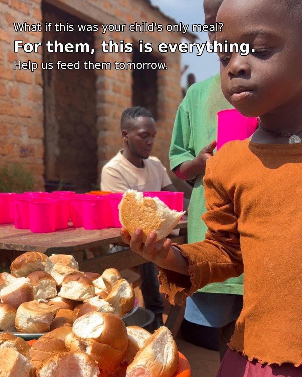 mihofaor's tweet photo. 🙏 HELP FEED THEM TOMORROW 🙏
208 children at Mityana Holy Faith Orphanage (Uganda).
Today: bread. Tomorrow: nothing.
Please help provide their next meal.
🌐 https://t.co/ydk383Oe9C
#Donate #SaveChildren #Humanity #Orphanage #GiveBack #Hope #Charity #Africa https://t.co/n3Q1APBB3z