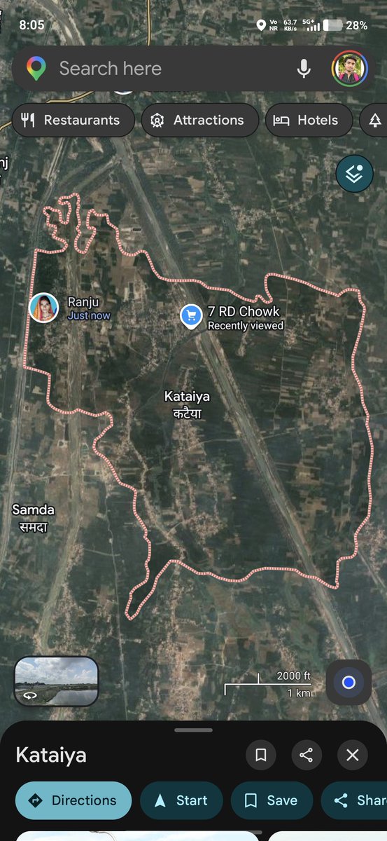 sandeepthe21's tweet photo. Dear sir and Madam @googlemaps @GMapsPlatform 854339 Pin code ko kataiya me include kiya jay Kataiya ka jitna map h https://t.co/3omF1DeTyn
