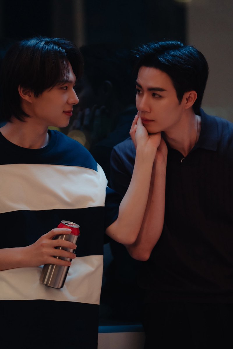 nununababymine's tweet photo. insert that clip of nunew going “is this nunew? is this p’zee?” 😭

#คุณผู้โดยสารถ่านไฟเก่าseries
#PassengerSeatNoX https://t.co/rlUFSPMjvX