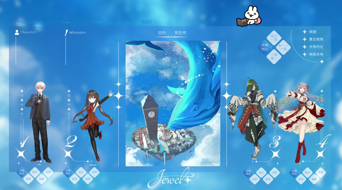 kosian419's tweet photo. エモクロアTRPG　『Jewel』

DL/あつなさん

1.ルディ/ミドリさん
2.アンセス・オーニロ/なこさん
3.リグレス/猫っぱさん
4.ゆば/こしあん

特殊エンド全ロスト!!!!
満足したロストでしたよ～!!! https://t.co/c5hRpFQXlY