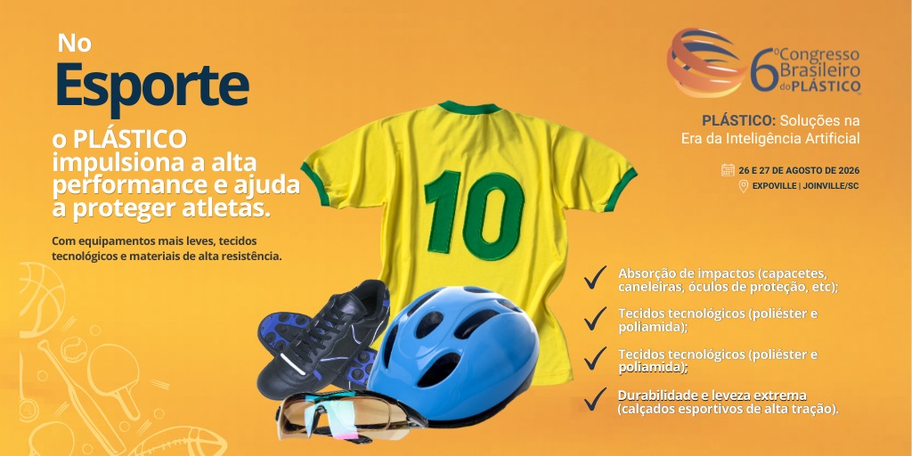cbdo_plastico's tweet photo. 🏃‍♂️ Você sabia?
O plástico está presente em capacetes, próteses esportivas, tecidos tecnológicos e calçados de alta performance.
#6CBP https://t.co/drVDzjUD44