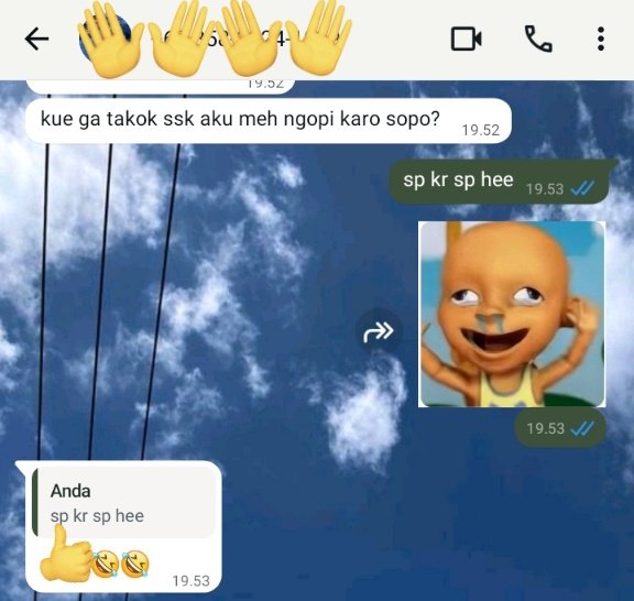 yourmelonnn's tweet photo. ak br bbrp mggu sering ngobrol sm ini org (btw dia cwe) krn sering ktmu di musola dan ternyata dunia sempit bgt....... https://t.co/FaFWWUUhrI