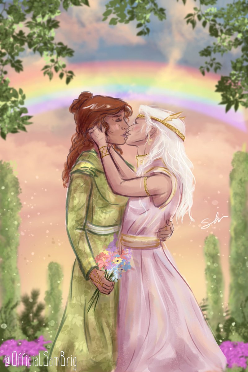OfficialSamBrig's tweet photo. Margaery Tyrell x Daenerys Targaryen the Queens of love and flowers π΅οΈππ
#asoiaf #MargaeryTyrell #DaenerysTargaryen https://t.co/kVdyAcQX0n
