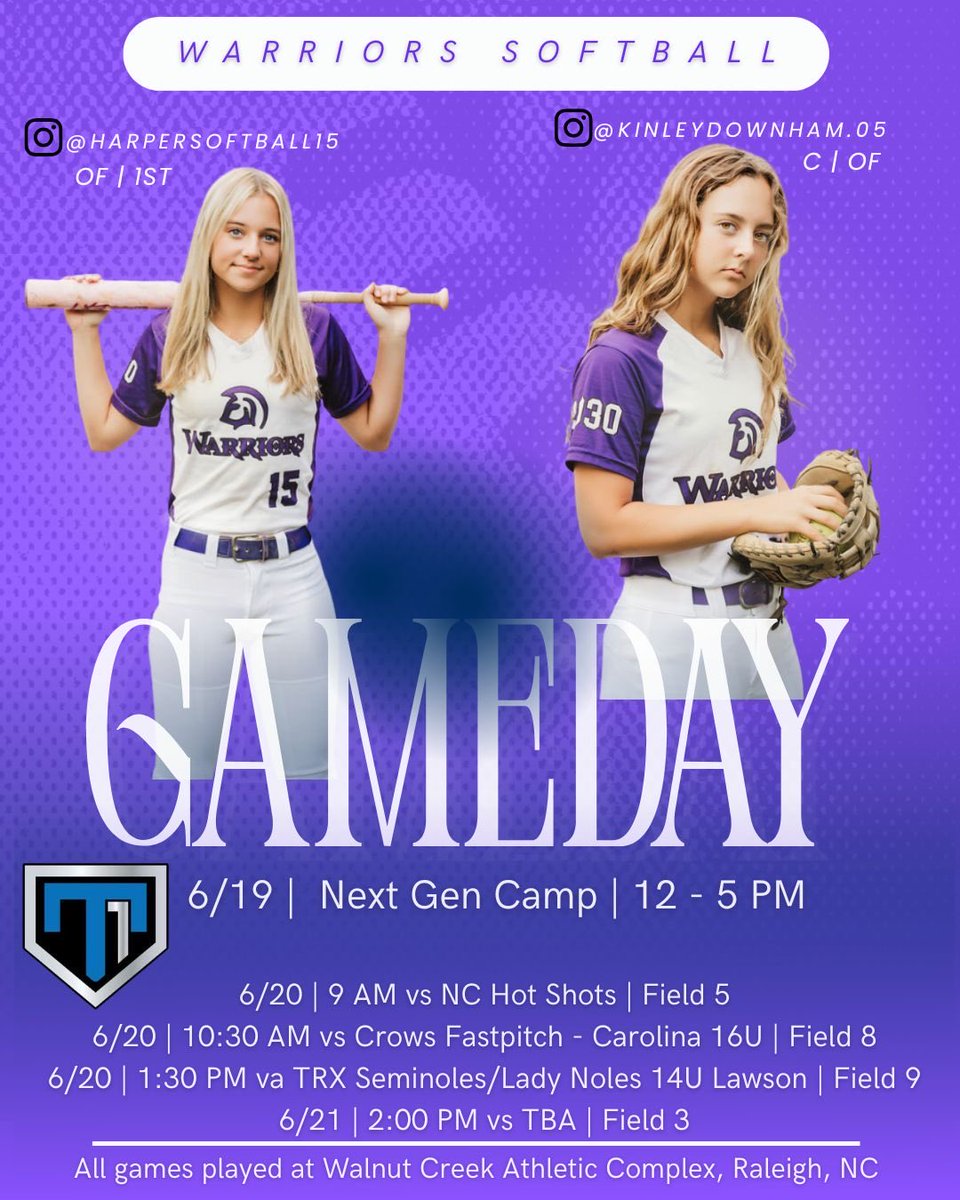 Kinley_05's tweet photo. Games This Weekend! https://t.co/7APfaP1h2j
