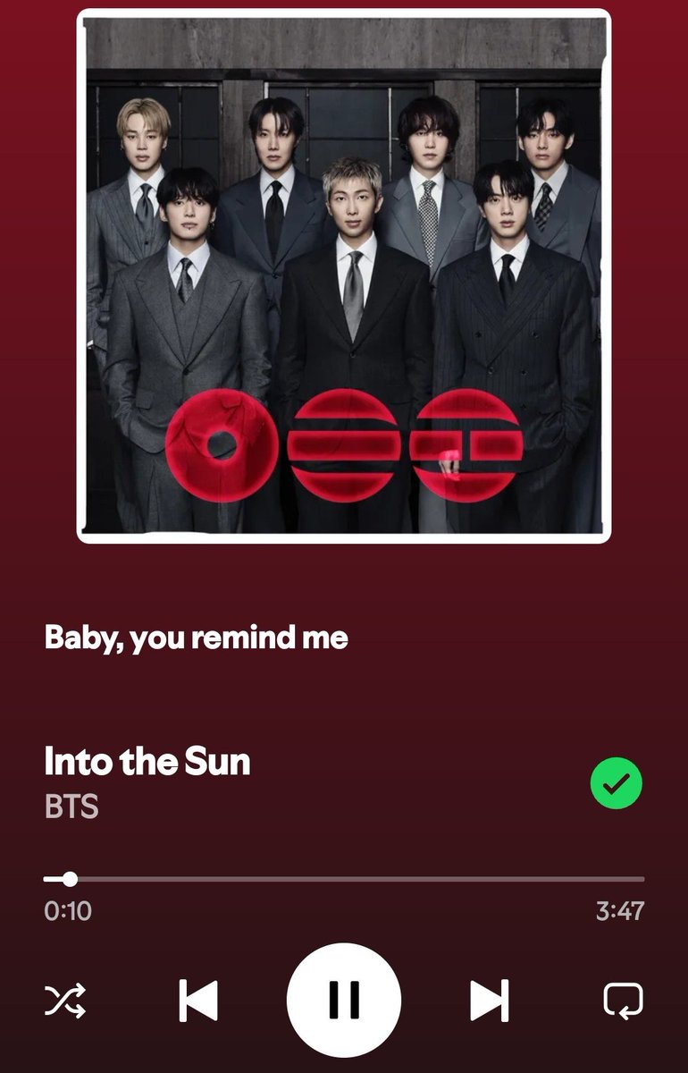 Bulleproof_Team's tweet photo. 🌱🎶| SPOTIFY
"Into the Sun" de #BTS vuelve a ingresar a la Lista Global de Canciones Diarias de Spotify, ubicándose en el puesto #193 con 1,250,602 reproducciones.
#BTS_IntoTheSun
🔗https://t.co/QElVcHU9jX https://t.co/a8lmOvzJDh