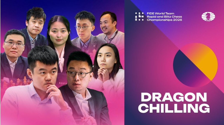 linkacademia's tweet photo. Dragon Chilling gana el FIDE World Chess Team Rapid y Blitz. La vuelta de Ding Liren al ruedo del ajedrez de elite como aspecto a resaltar, cerrando una actuación individual de 6 puntos en 12 posibles. https://t.co/ZO9kXxBM0H