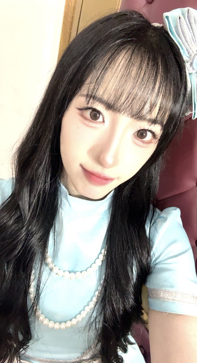 Daisy_JKT48's tweet photo. makasiii yaaa twt hari inii!!!🩵🍫🩵 https://t.co/9QLnIXw0Ix