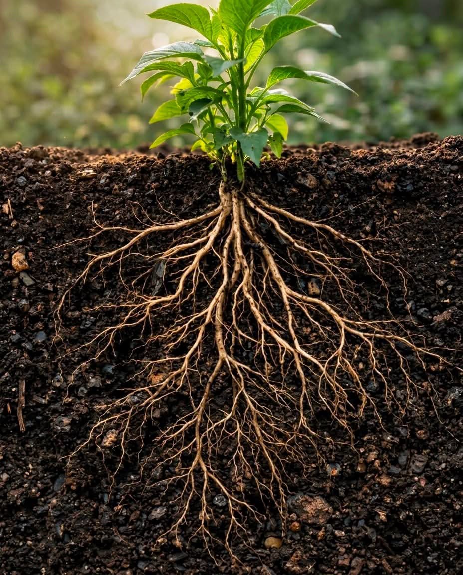 Sarkar_00's tweet photo. Before you rise high, grow deep.
Strong roots build lasting success. https://t.co/754Sl9YCC2