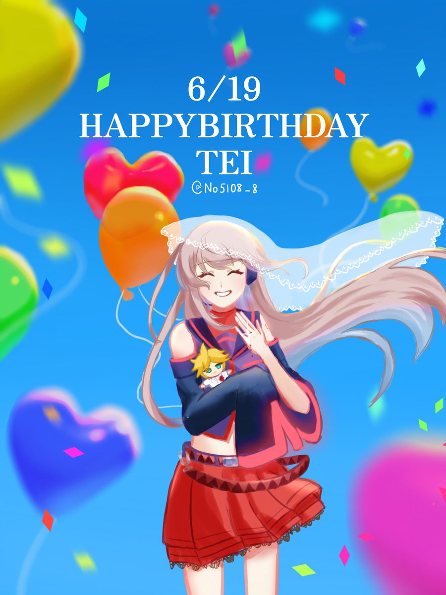 No5108_8's tweet photo. #健音テイ
 #健音テイ誕生祭2026
 #テイ誕2026
お誕生日おめでとう🥳🎉🎈 https://t.co/b07zXx3nJv