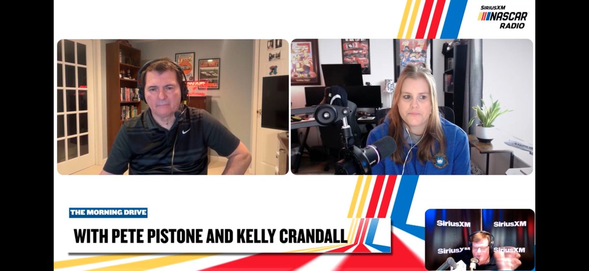 Scorpio111275's tweet photo. @KellyCrandall Missing Baggy but it was great to see you with @PPistone  and @NASCARSammy 😎 https://t.co/dFqxmZiqR8